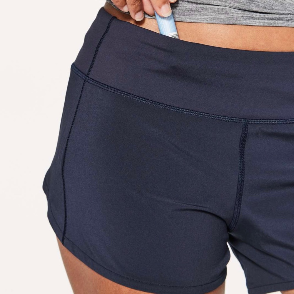 LULULEMON speed short long size 4